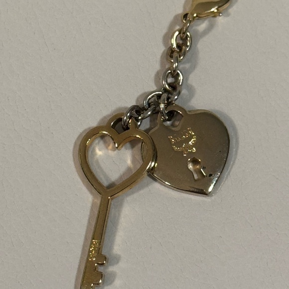 MCM lock & key keychain/bag charm - Picture 2 of 6